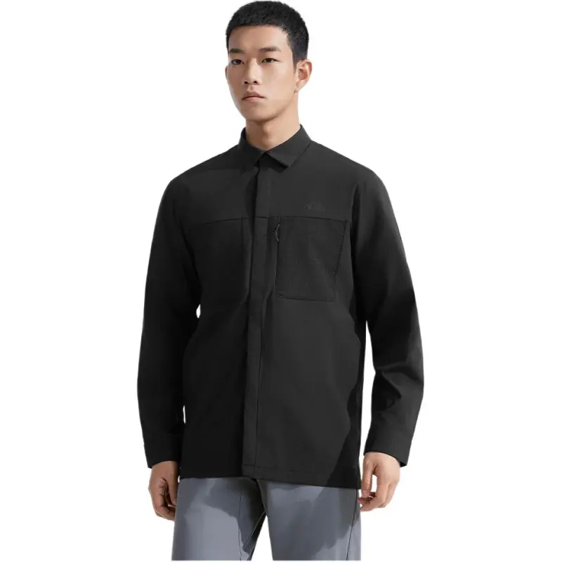 THE NORTH FACE LIGHTRANGE SS25 Shirt Men's Cosmic Black-1