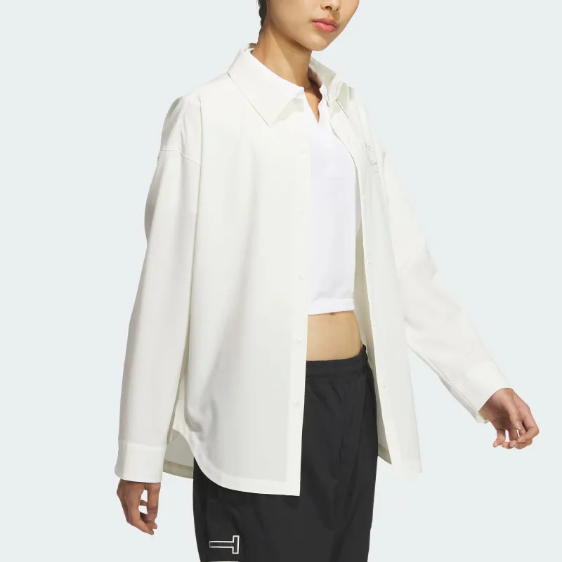 Adidas VERBIAGE Shirt Women's Jade White-2
