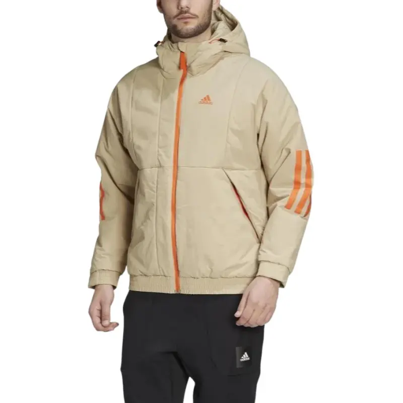Adidas Puffer Jackets Men Grassland Brown-2