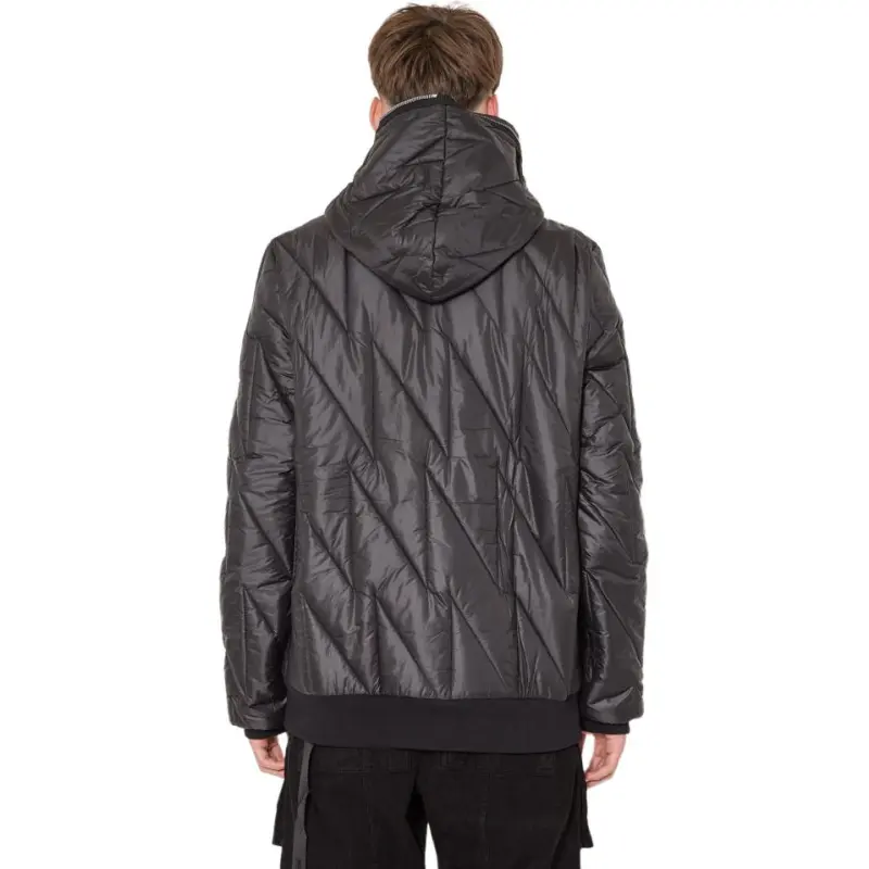 RICK OWENS Gimp Quilted Hooded Jacket-4