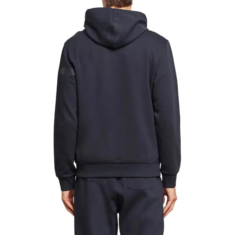 HUGO BOSS Rubberised logo Zip up Hoodie-3