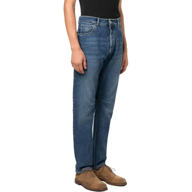 Brunello Cucinelli Slim cut Denim Jeans-3