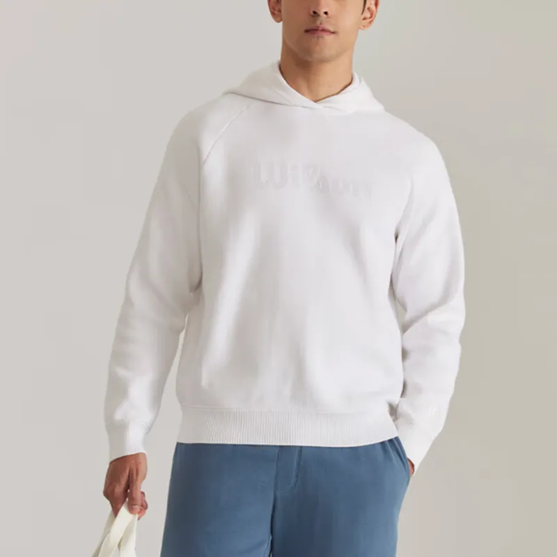Wilson PLAYER Sweatshirt Unisex Bright White-2