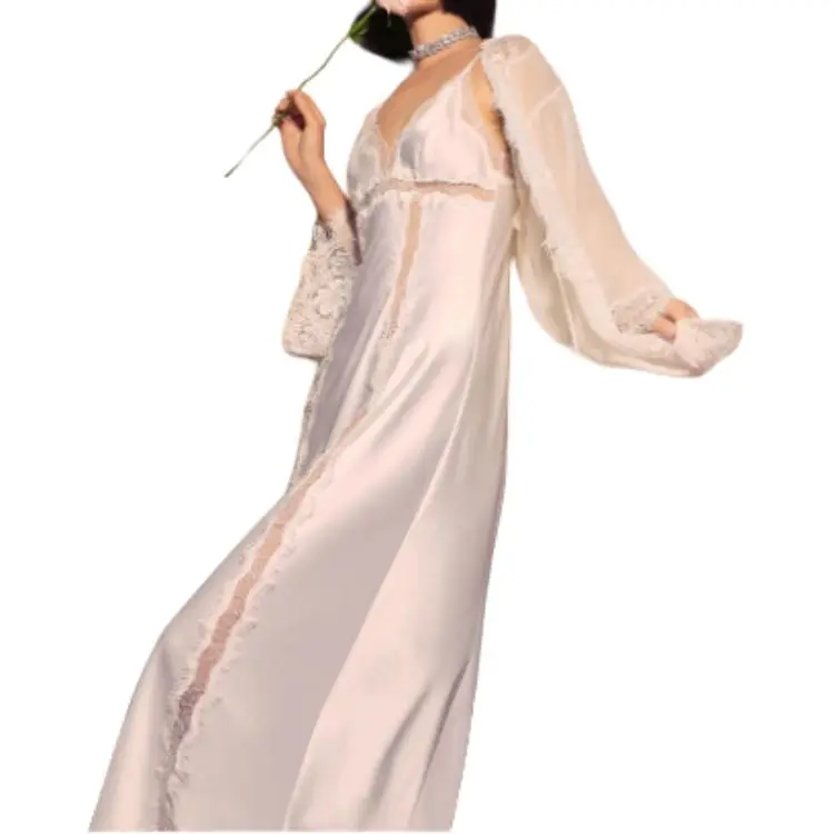 Victoria's Secret SEXY KI Nightgown Women's Coconut White-1
