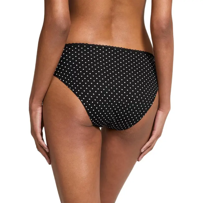 Victoria's Secret Body By Victoria Smooth Period Bikini Panty / Dot Underpants Women's 1 Pack Black-2
