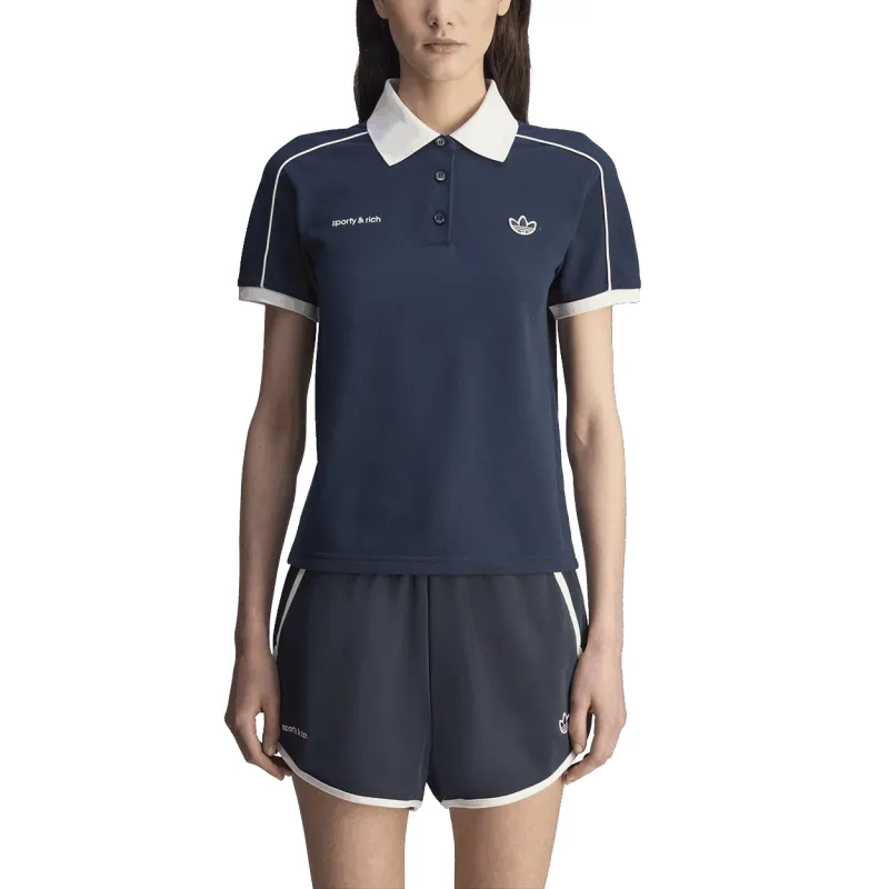 Adidas Originals Sporty & Rich Polo Tee-2