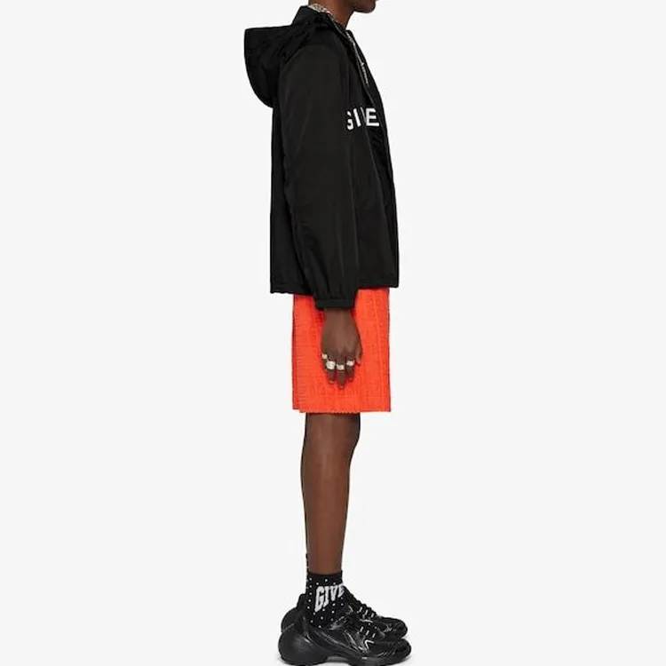 Givenchy Logo Printed Windbreaker Jacket-3