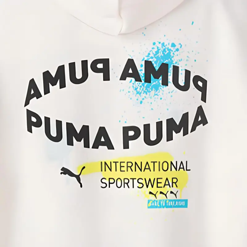 PUMA Oversize Trend Sweatshirt Men's White-5