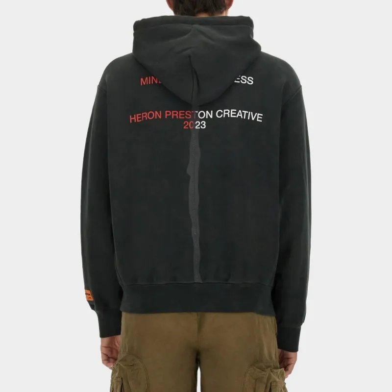 HERON PRESTON H.P.C Security Tape Drawstring Hoodie-3