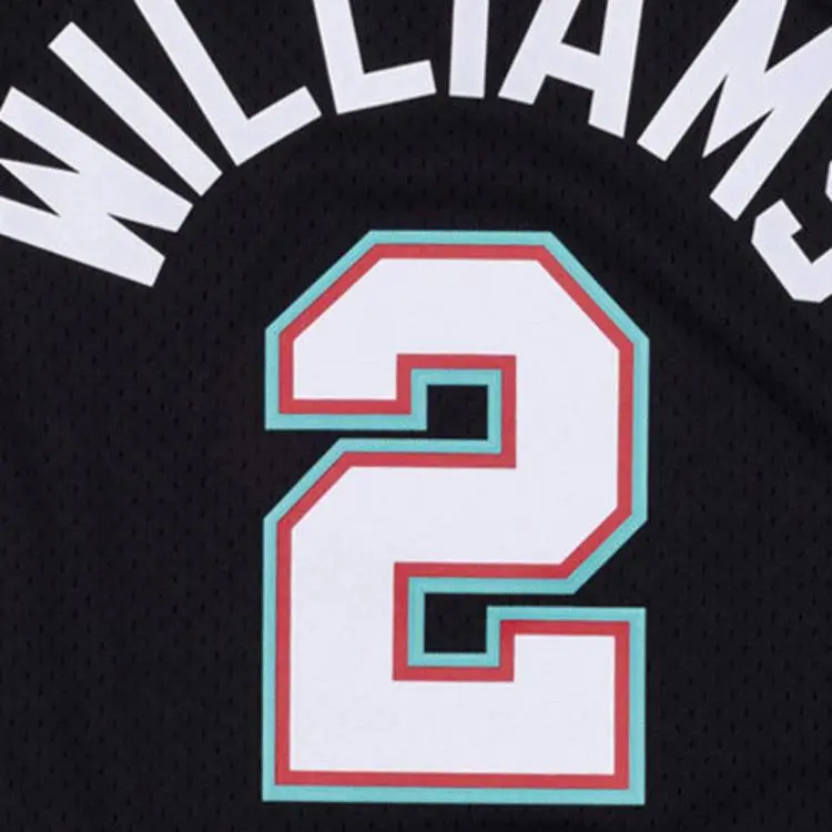 Mitchell Ness 'NBA Memphis Grizzlies 01 02 Jason Williams' Basketball Jersey-2