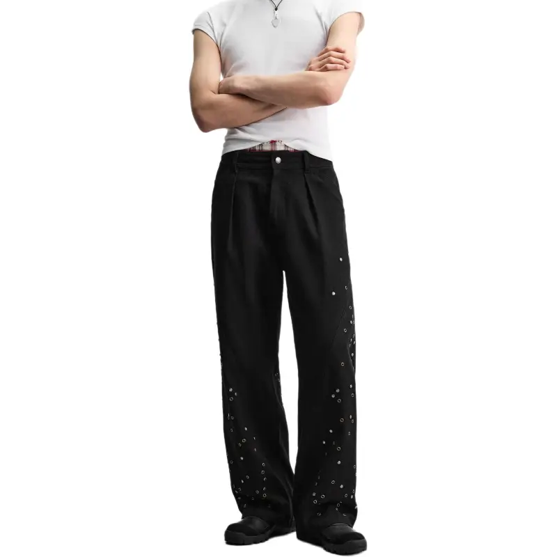ZARA x ANDERSSON BELL ANDERSSON BELL Collaboration SS25 Casual Pants Men's Black-5