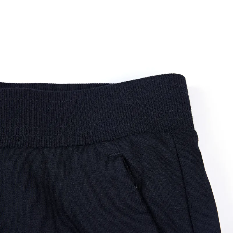 Kappa 1916 Series Summer Knitted Sports Pants Women's Black-4