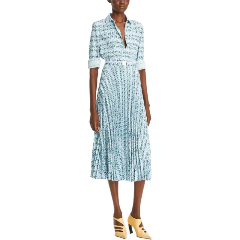 TORY BURCH Graphic Printed Midi Dress-2