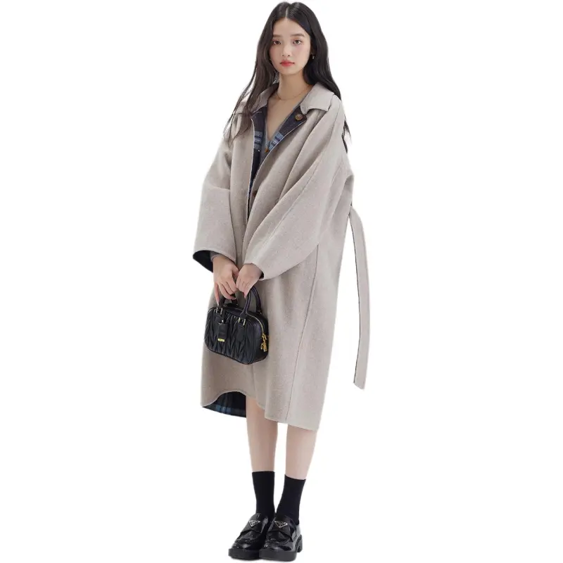 DEAR DEER PUFF Coats Women's Gray-4