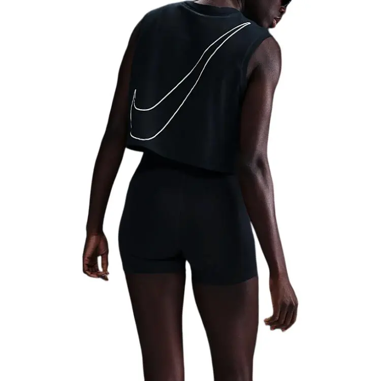 Nike Sportswear Club Women's Sleeveless Cropped Graphic T Shirt-1
