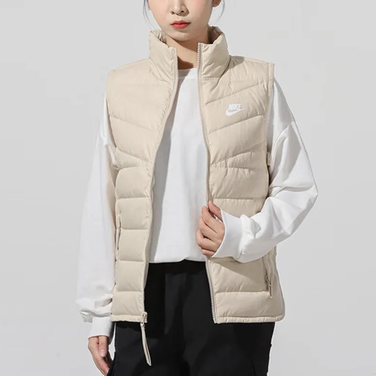 Nike Vests Women's Ecru-2