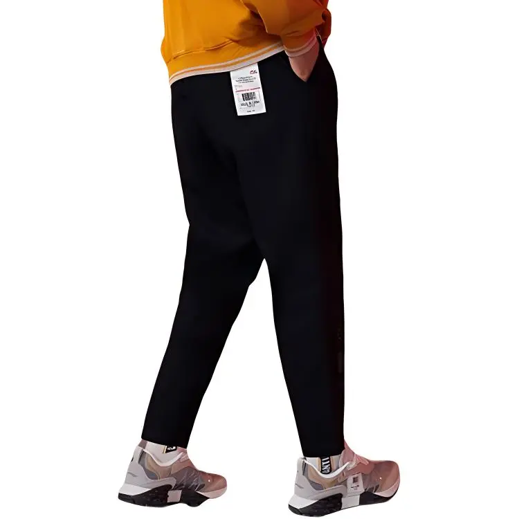 LiNing Knitted Sweatpants Men Black-2