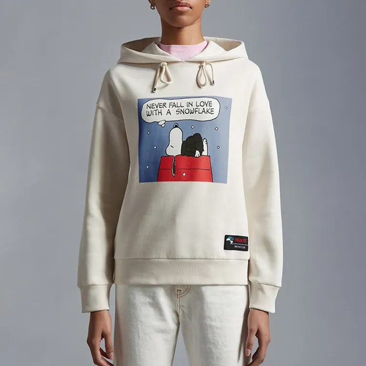 Moncler Sweatshirts Women's Optical White-1