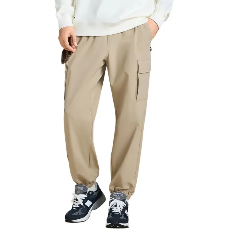 New Balance SS25 Sports Pants Men's Khaki-2