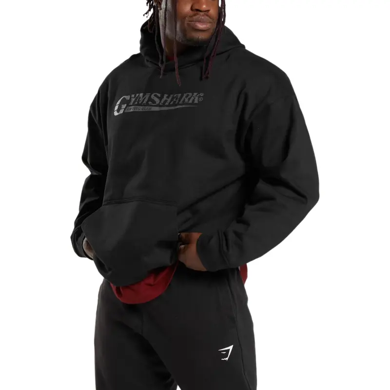 GYMSHARK Pump Cover Sweatshirt Men's Black-1