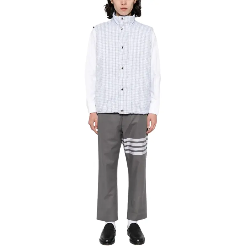 THOM BROWNE Reversible Padded Gilet-3