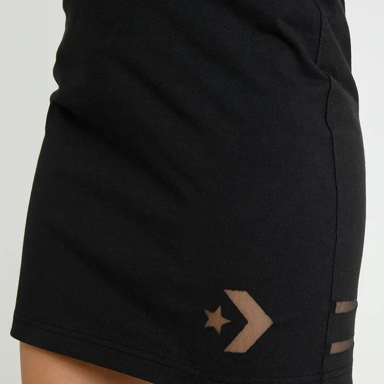 Converse Casual Short Skirts Women's Ink Black-7