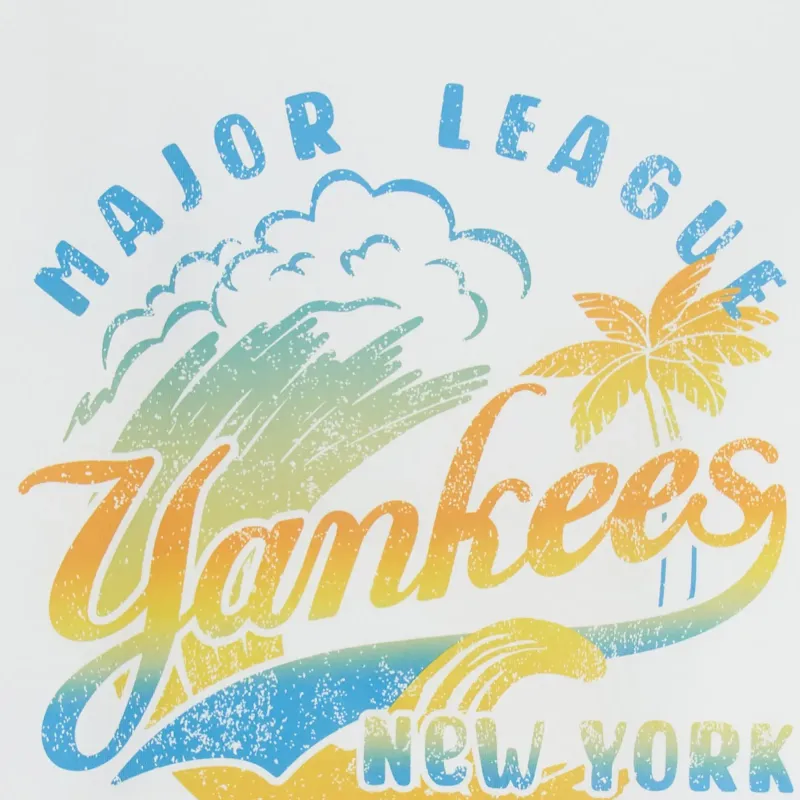 MLB New York Yankees SS25 T Shirt Unisex Ecru-5