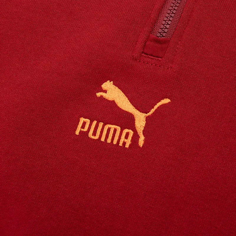 PUMA Sweatshirts Women's Red-5