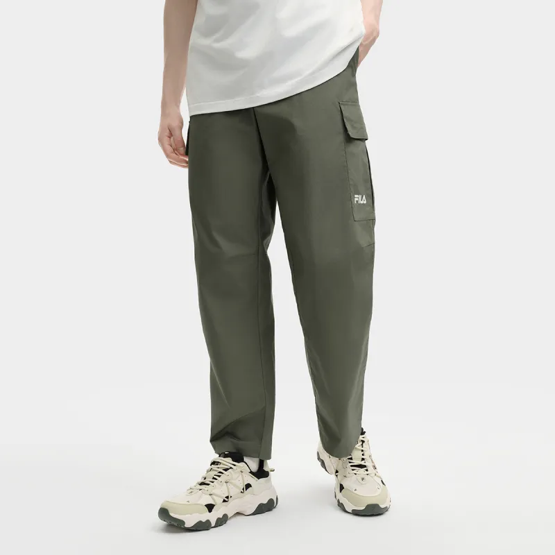 FILA ORIGINALE Casual Pants Men's Mugwort Medium Green-2
