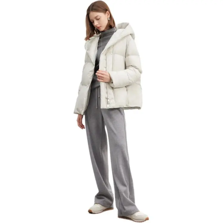 3COLOUR Down Jacket Women's Elephant Gray-4