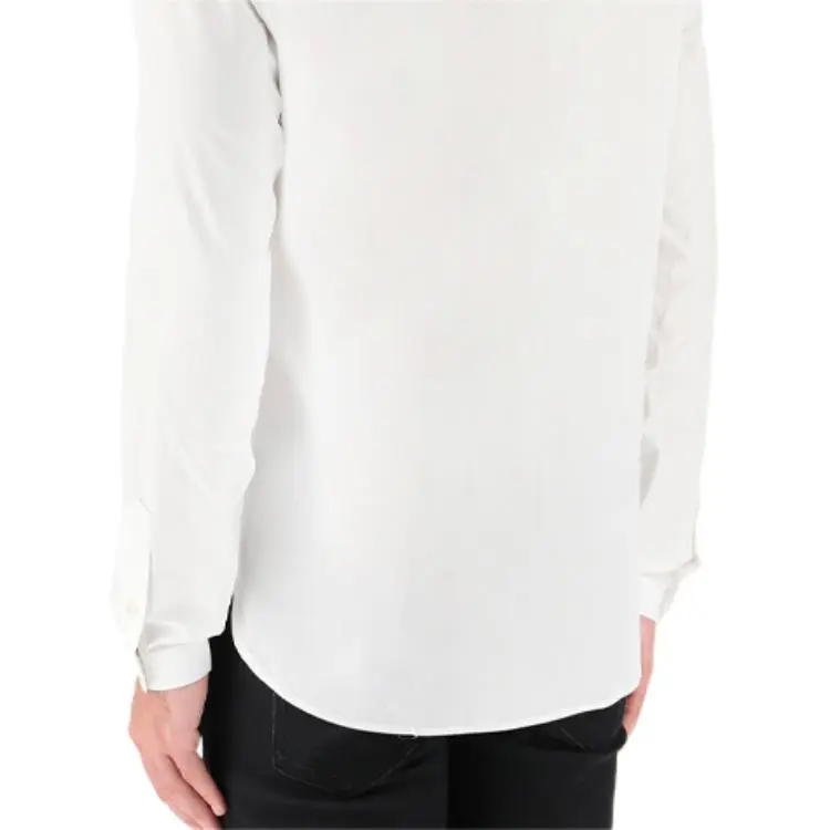 SAINT LAURENT Peter Pan Collar Shirt-6