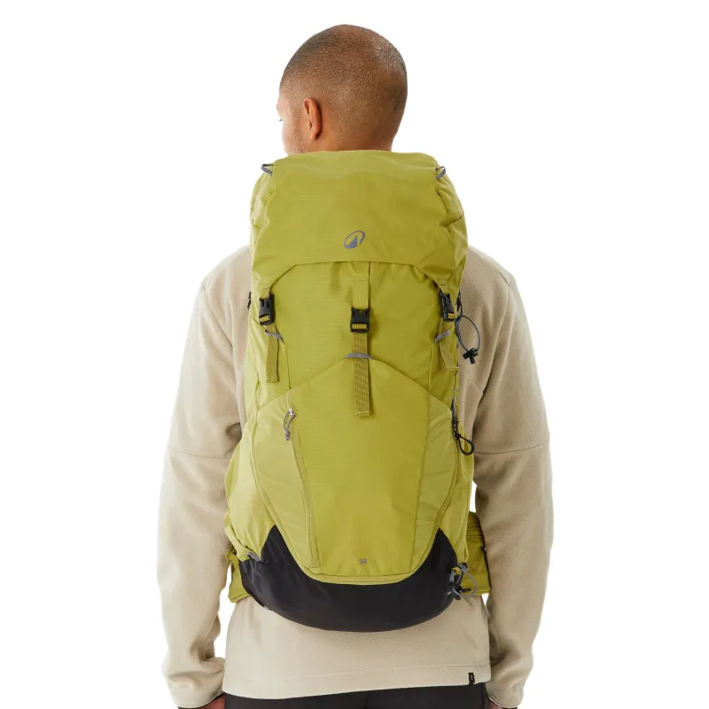 DECATHLON MH500 38L Outdoor Bags Polyamide Khaki Brown Unisex-2