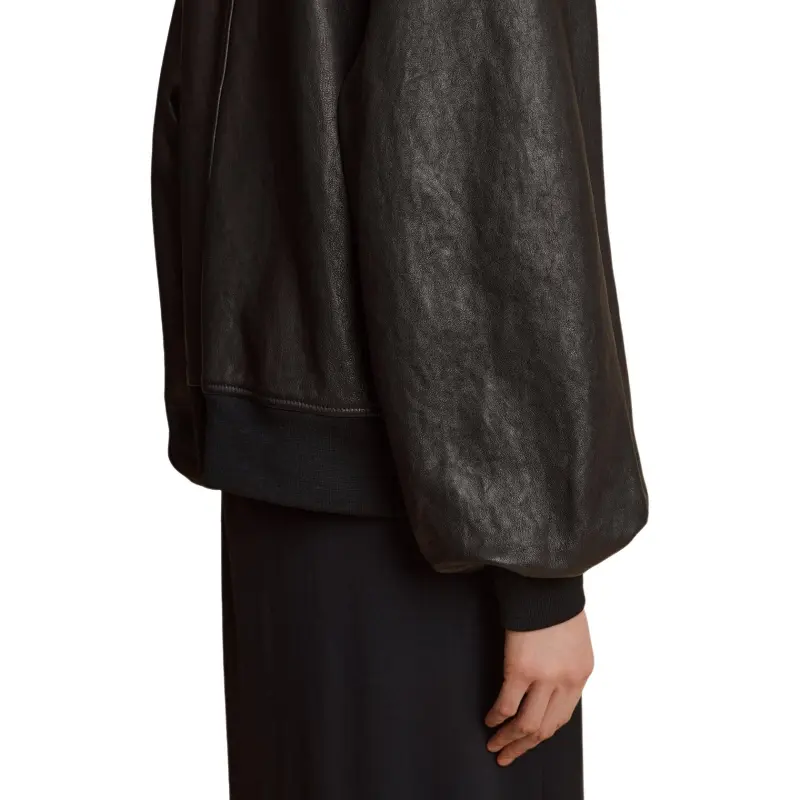 KHAITE Shellar Jacket 'Classic Brown'-4