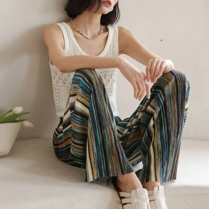 Migu Casual Pants Women's Multicolor-3