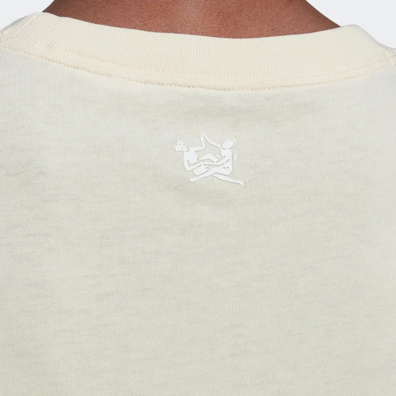 Adidas Originals THEBE MAGUGU Regular T Shirt Women's Beige-3