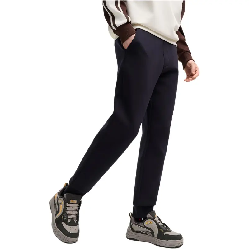 FILA ORIGINALE Knitted Sweatpants Men's Legend Blue-4
