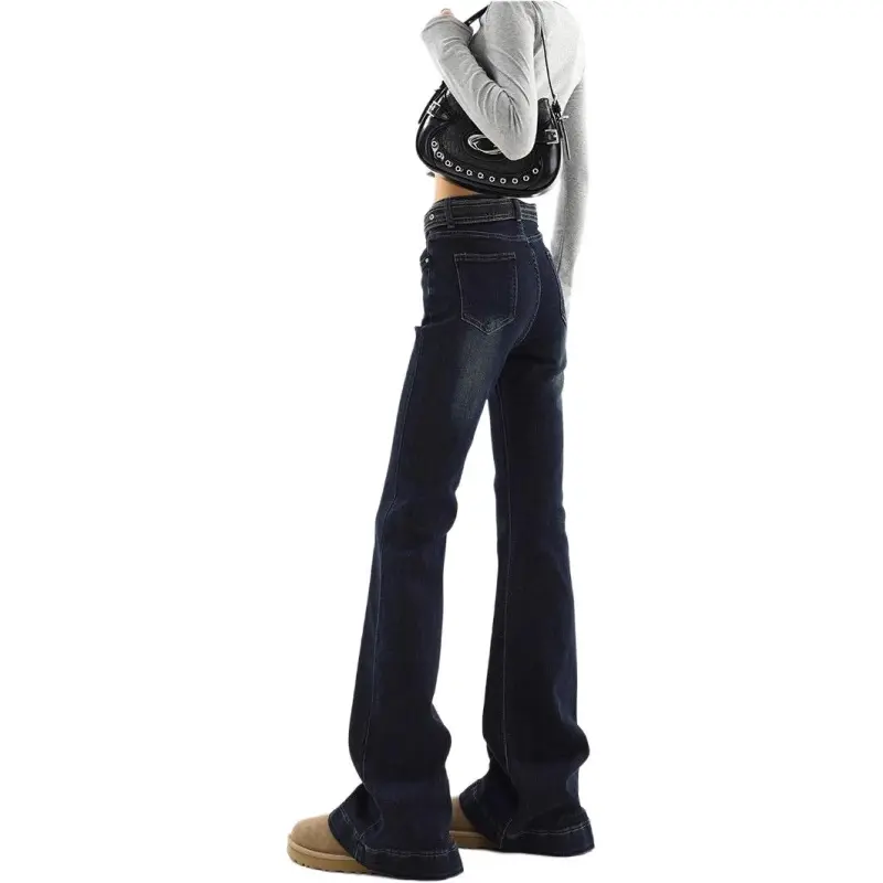 Concubine Zhu Jeans Women's Dark Blue-6