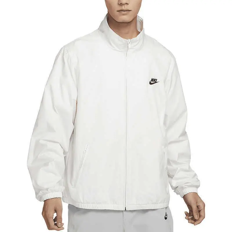Nike Jackets Men White-3
