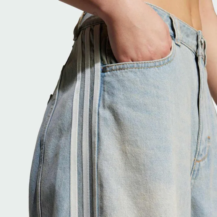 【adidas】 ADILENIUM SEASON 3 BANANA FITTED DENIM PANTS Adidas Originals Adilenium Season 3 Banana Fitted Washed