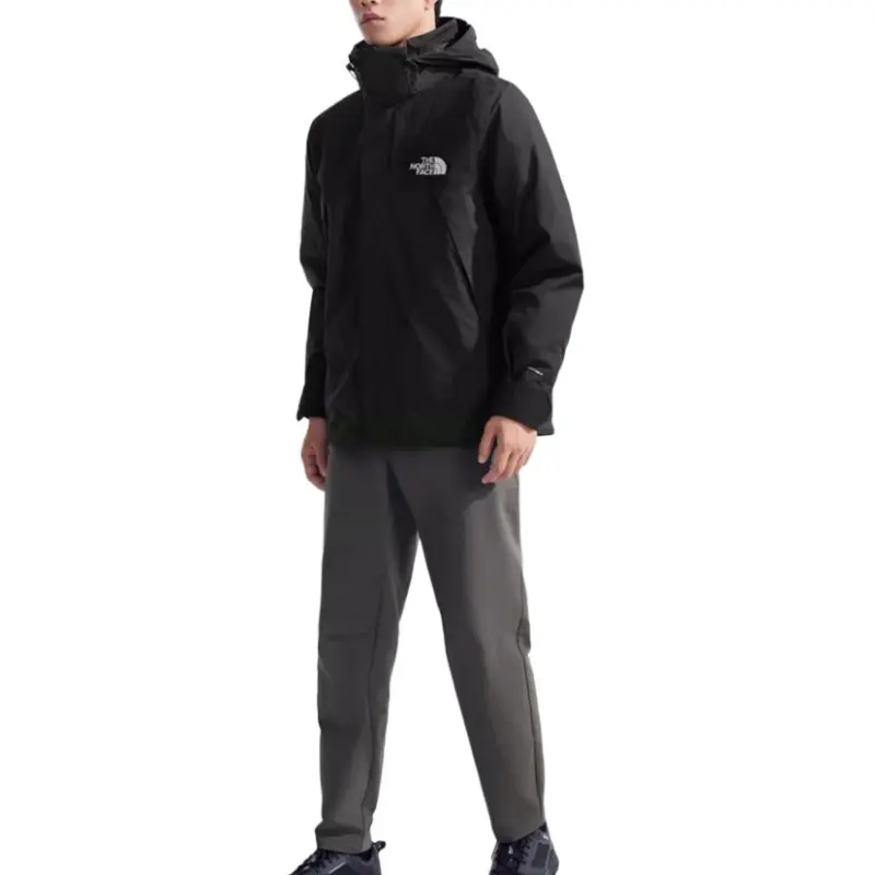 THE NORTH FACE City Outdoor Collection Waterproof And Windproof Windbreaker Jacket Men's Cosmic Black-1