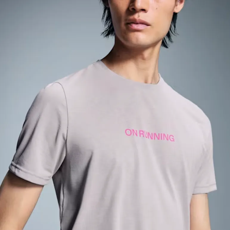 On On Running T-Shirt Men's Lead-4