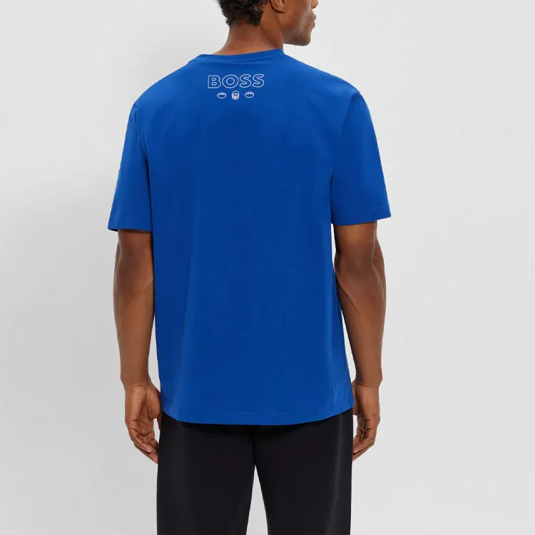 HUGO BOSS T Shirts Men Blue-3