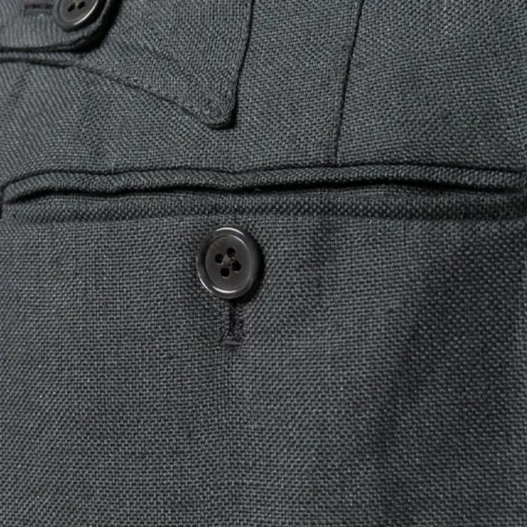 THOM BROWNE Fit 1 Backstrap Trousers-4