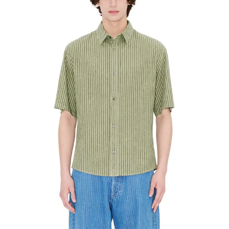 KENZO Shirts Men Green-3