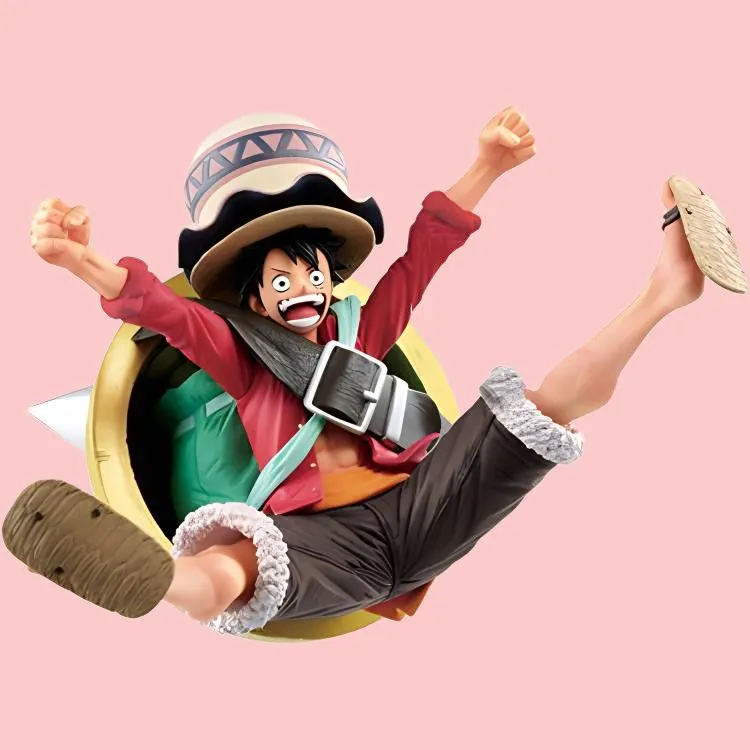 BANPRESTO Monkey D. Luffy One Piece STAMPEDE  The Great Adventure Theater Edition Scale Figures Medium-4