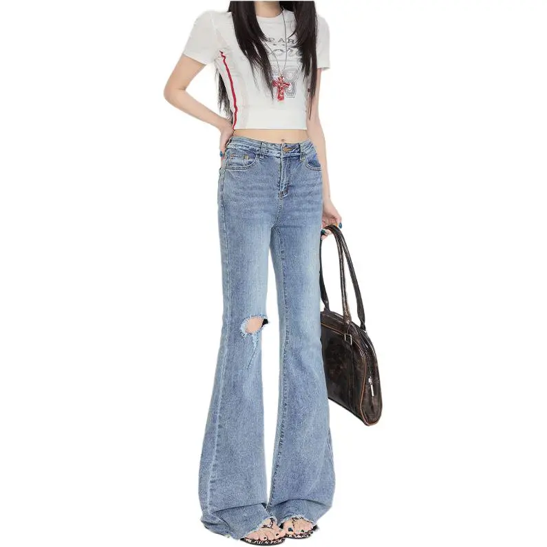 Concubine Zhu Jeans Women's Blue-1