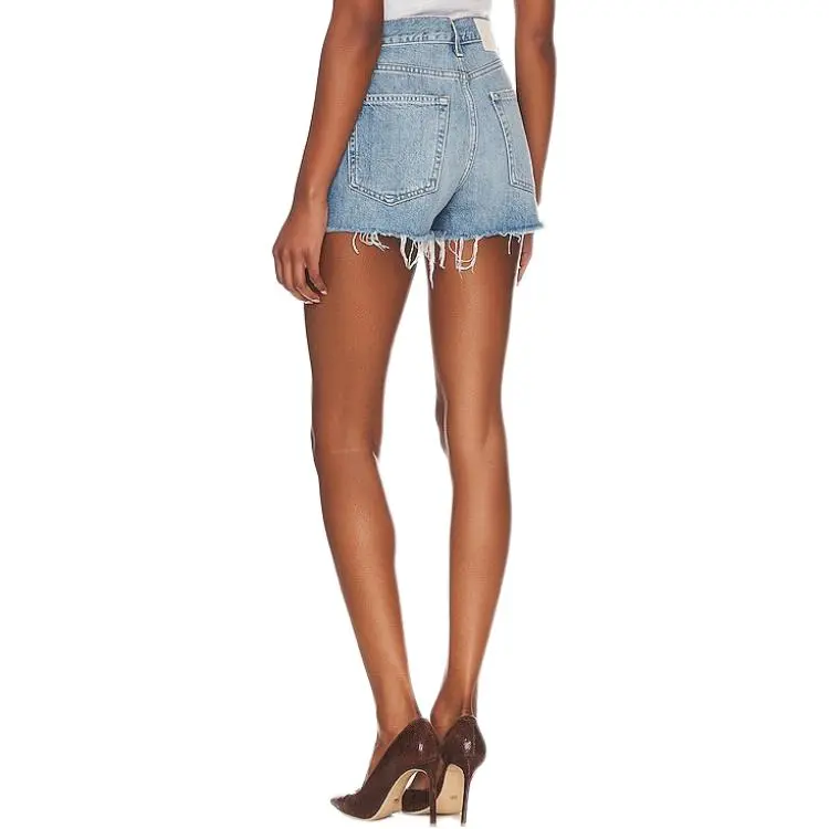 GRLFRND Denim Shorts Women's Blue-1