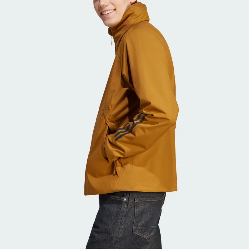 Adidas 3 Stripes Jackets Men Bronze Strata-3