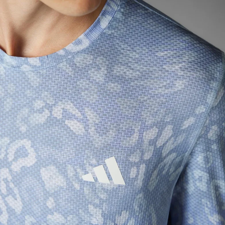 Adidas Own The Run Climacool 3 Stripes Long Sleeve Tee-3