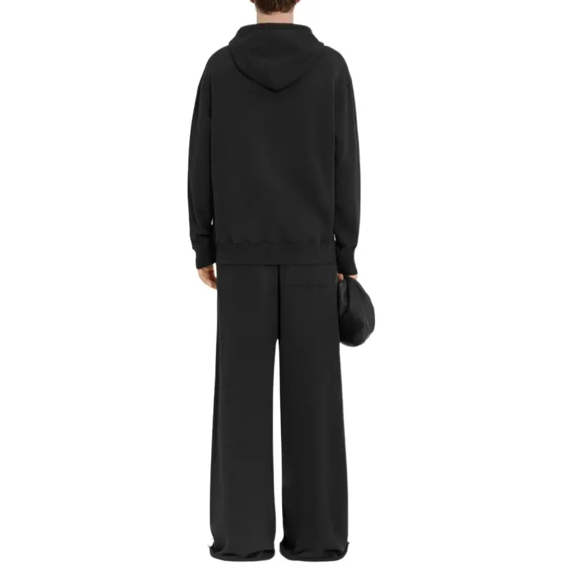 MM6 Maison Margiela Numbers Motif Drawstring Hoodie-3